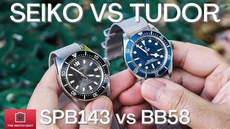 seiko spb143 vs tudor black bay|black bay 57 vs seiko prospex.